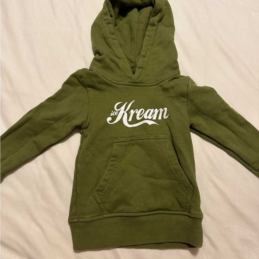 Toddler ice kream junkie hoodie 2T